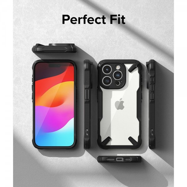 Ringke iPhone 15 Pro Max Deksel Fusion X Svart