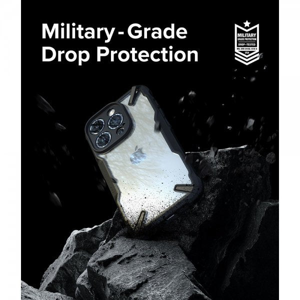 Ringke iPhone 15 Pro Max Deksel Fusion X Svart