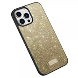 Sulada iPhone 15 Pro Max Deksel Glitter Gull