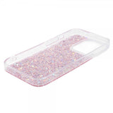 iPhone 15 Pro Max Deksel Glitterpaljetter Rosa