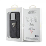 Guess iPhone 15 Pro Max Deksel Grip Stand Function Svart