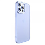 X-Level iPhone 15 Pro Max Deksel Herdet glass Blå