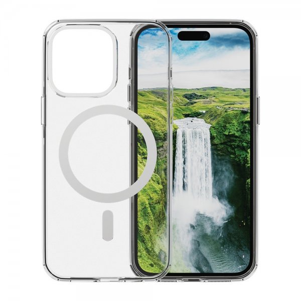 dbramante1928 iPhone 15 Pro Max Deksel Iceland Ultra D3O MagSafe Transparent