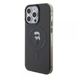 Karl Lagerfeld iPhone 15 Pro Max Deksel Ikonik MagSafe Svart