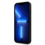 Karl Lagerfeld iPhone 15 Pro Max Deksel Ikonik Metal Pin Svart
