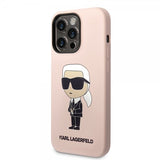 Karl Lagerfeld iPhone 15 Pro Max Deksel Ikonik NFT Rosa