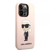 Karl Lagerfeld iPhone 15 Pro Max Deksel Ikonik NFT Rosa