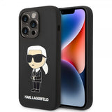 Karl Lagerfeld iPhone 15 Pro Max Deksel Ikonik NFT Svart
