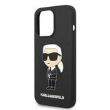 Karl Lagerfeld iPhone 15 Pro Max Deksel Ikonik NFT Svart