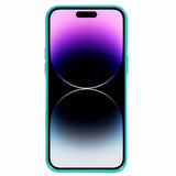 Mercury iPhone 15 Pro Max Deksel Jelly Glitter Cyan