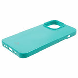 Mercury iPhone 15 Pro Max Deksel Jelly Glitter Cyan
