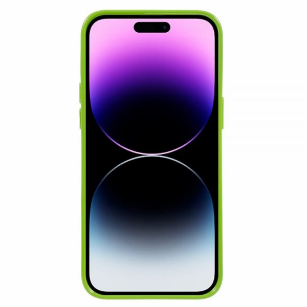 Mercury iPhone 15 Pro Max Deksel Jelly Glitter Grønn