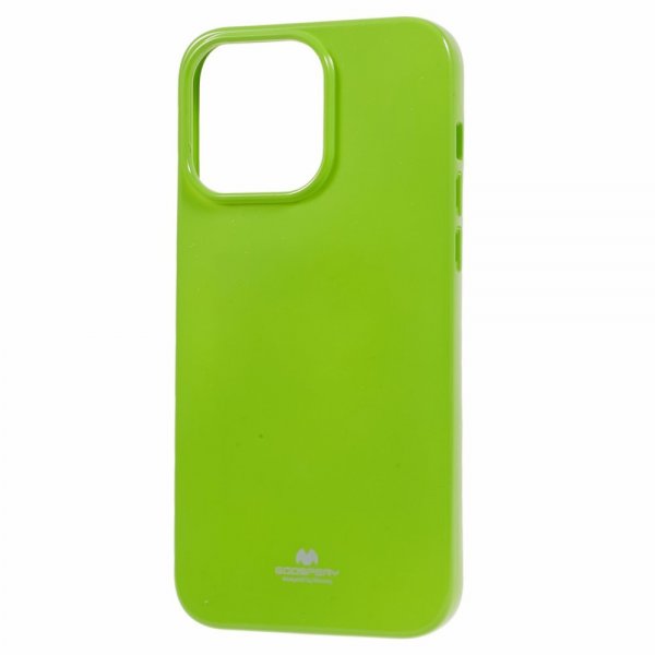 Mercury iPhone 15 Pro Max Deksel Jelly Glitter Grønn