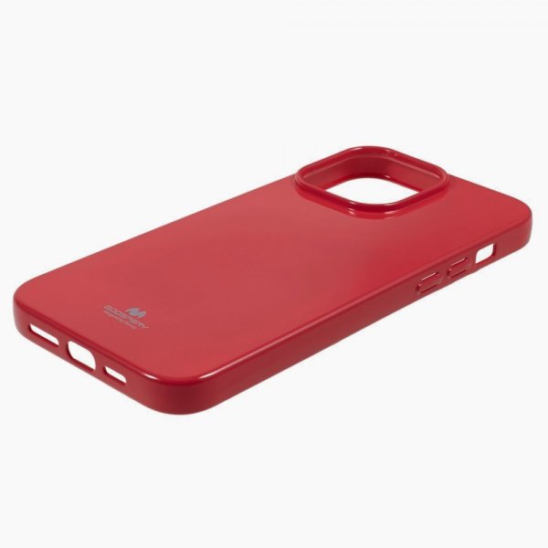 Mercury iPhone 15 Pro Max Deksel Jelly Glitter Magenta