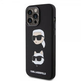 Karl Lagerfeld iPhone 15 Pro Max Deksel Karl & Choupette Svart
