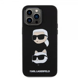 Karl Lagerfeld iPhone 15 Pro Max Deksel Karl & Choupette Svart