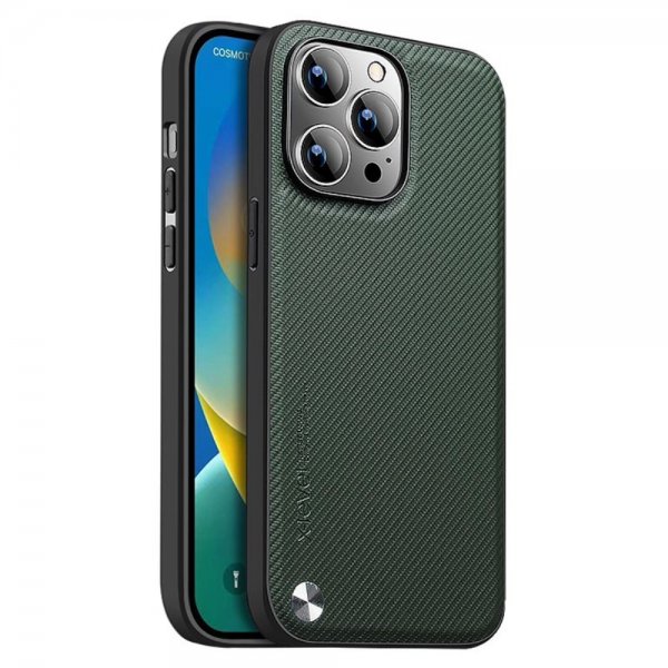 X-Level iPhone 15 Pro Max Deksel Kevlar II Series Grønn