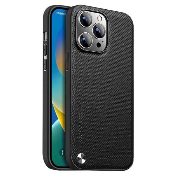 X-Level iPhone 15 Pro Max Deksel Kevlar II Series Svart