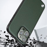 X-Level iPhone 15 Pro Max Deksel Kevlar II Series Svart