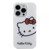 Hello Kitty iPhone 15 Pro Max Deksel Kitty Logo Hvit