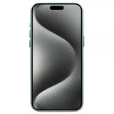 Qialino iPhone 15 Pro Max Deksel Kunstlæder MagSafe Grønn