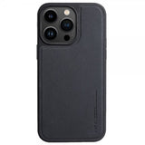 X-Level iPhone 15 Pro Max Deksel Kunstlæder MagSafe Svart