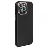 X-Level iPhone 15 Pro Max Deksel Skinntekstur MagSafe Svart