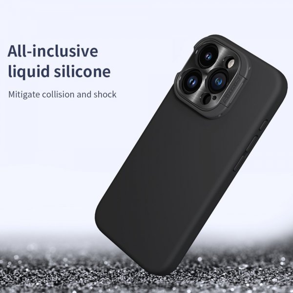 Nillkin iPhone 15 Pro Max Deksel LensWing MagSafe Lilla