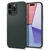 Spigen iPhone 15 Pro Max Deksel Liquid Air Abyss Green