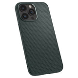 Spigen iPhone 15 Pro Max Deksel Liquid Air Abyss Green