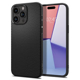 Spigen iPhone 15 Pro Max Deksel Liquid Air Matte Black