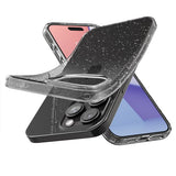 Spigen iPhone 15 Pro Max Deksel Liquid Crystal Glitter Crystal Quartz