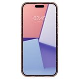 Spigen iPhone 15 Pro Max Deksel Liquid Crystal Glitter Rose Quartz