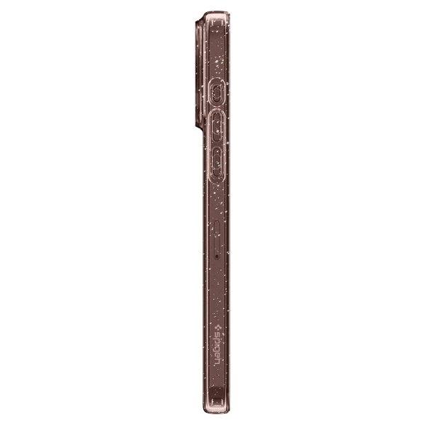 Spigen iPhone 15 Pro Max Deksel Liquid Crystal Glitter Rose Quartz