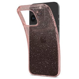 Spigen iPhone 15 Pro Max Deksel Liquid Crystal Glitter Rose Quartz