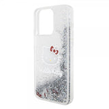 Hello Kitty iPhone 15 Pro Max Deksel Liquid Glitter Translucent
