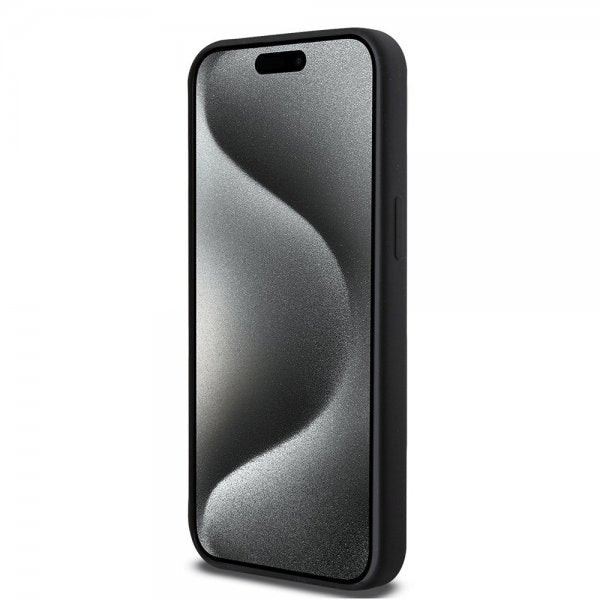Hello Kitty iPhone 15 Pro Max Deksel Liquid Silicone Svart
