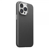 Joyroom iPhone 15 Pro Max Deksel Litchi Pattern Series MagSafe Svart