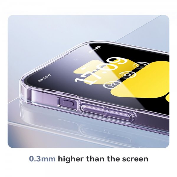 Baseus iPhone 15 Pro Max Deksel Lucent Series Transparent