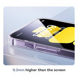 Baseus iPhone 15 Pro Max Deksel Lucent Series Transparent