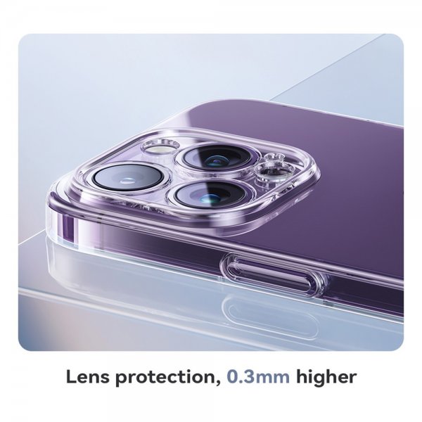 Baseus iPhone 15 Pro Max Deksel Lucent Series Transparent