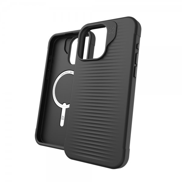 Zagg iPhone 15 Pro Max Deksel Luxe Snap Svart