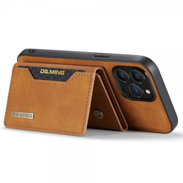Dg.Ming iPhone 15 Pro Max Deksel M2 Series Avtakbart Kortholder Brun