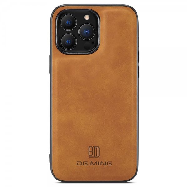 Dg.Ming iPhone 15 Pro Max Deksel M2 Series Avtakbart Kortholder Brun