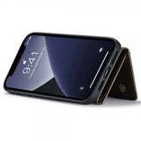 Dg.Ming iPhone 15 Pro Max Deksel M2 Series Avtakbart Kortholder Kaffe