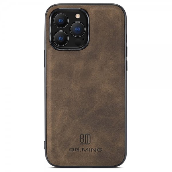 Dg.Ming iPhone 15 Pro Max Deksel M2 Series Avtakbart Kortholder Kaffe