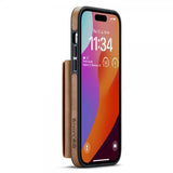 Dg.Ming iPhone 15 Pro Max Deksel M5 Series Avtakbart Kortholder Brun