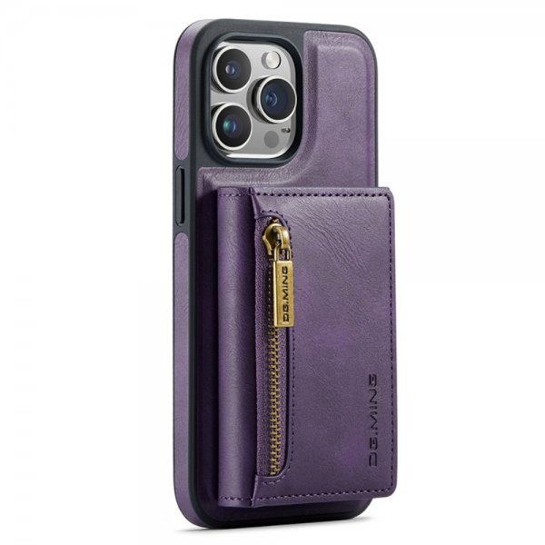 Dg.Ming iPhone 15 Pro Max Deksel M5 Series Avtakbart Kortholder Lilla