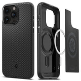 Spigen iPhone 15 Pro Max Deksel Mag Armor MagFit Matte Black
