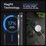 Spigen iPhone 15 Pro Max Deksel Mag Armor MagFit Matte Black